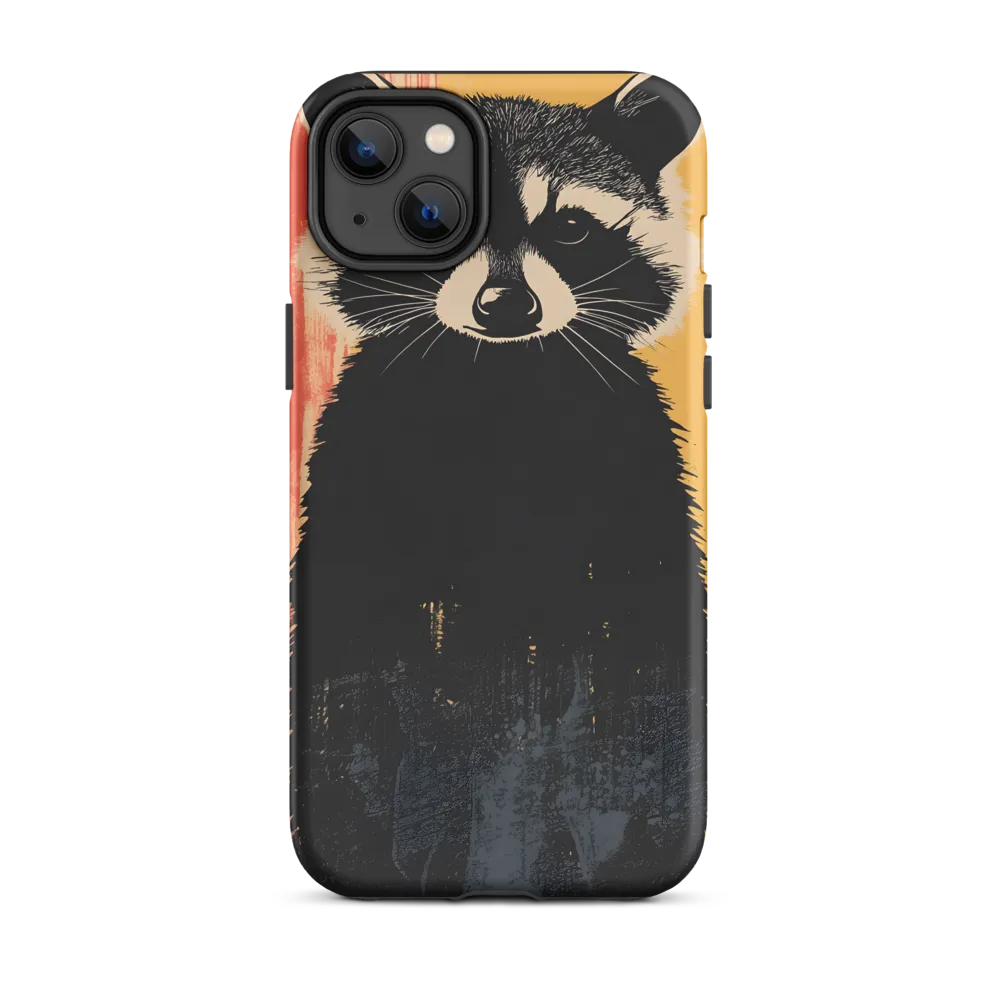 Whimsical Raccoon Portrait