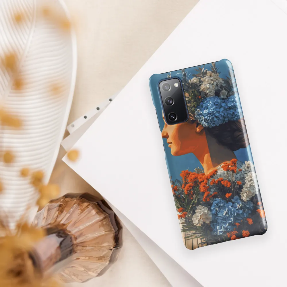 Floral Reverie: A Portrait of Serenity