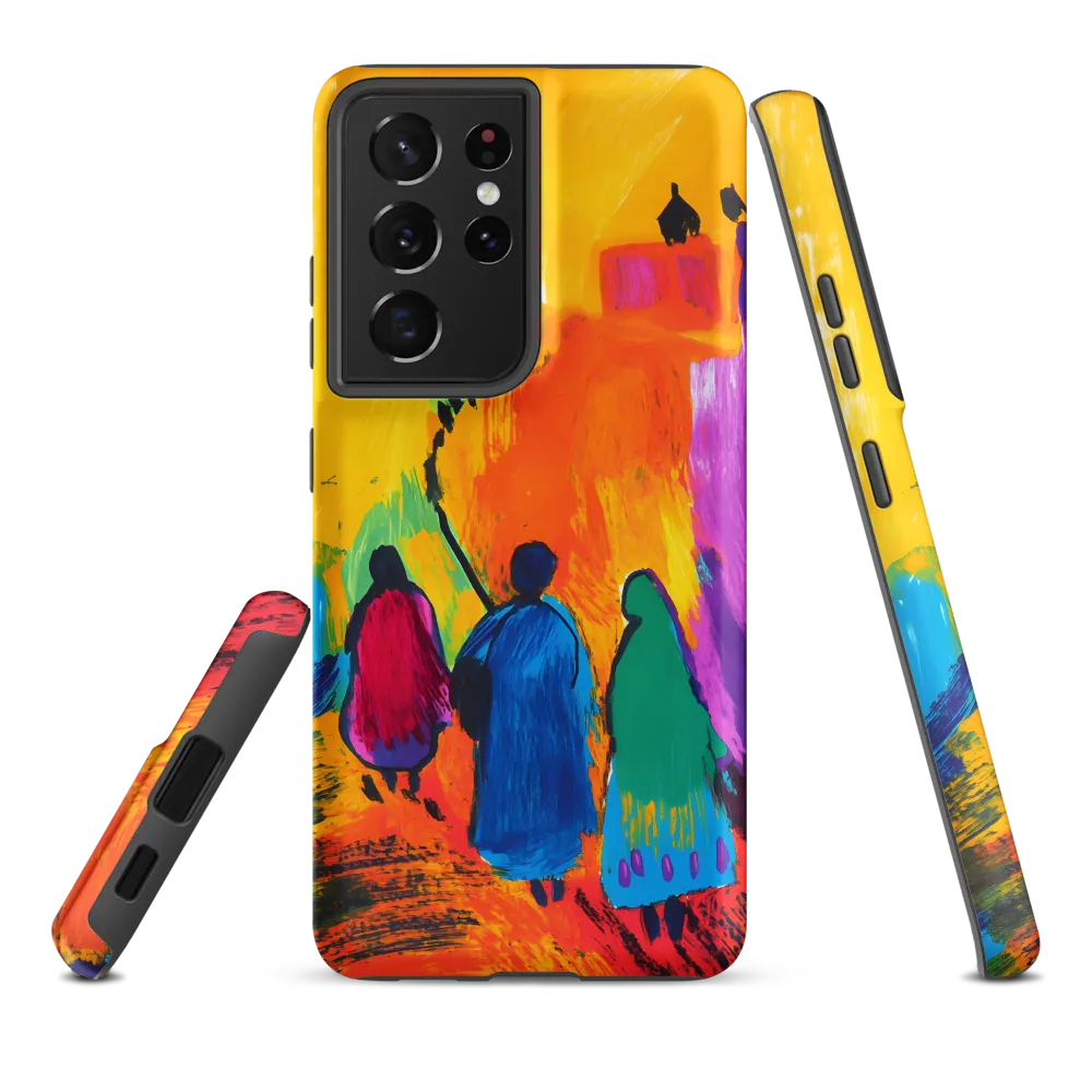 Journey Through Color | Phone Case |  S21 Ultra | Tough Case | Matte