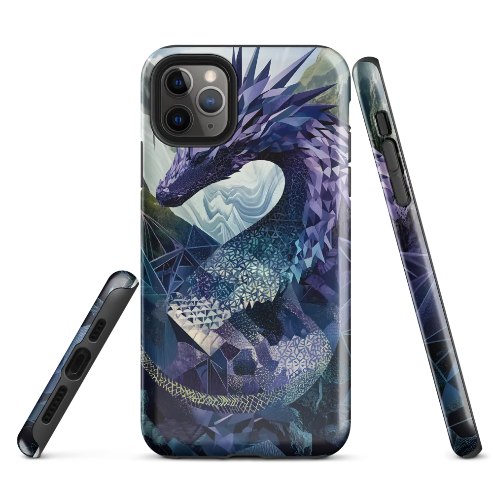 The Geometric Guardian | Phone Case |  11 Pro Max | Tough Case | Glossy