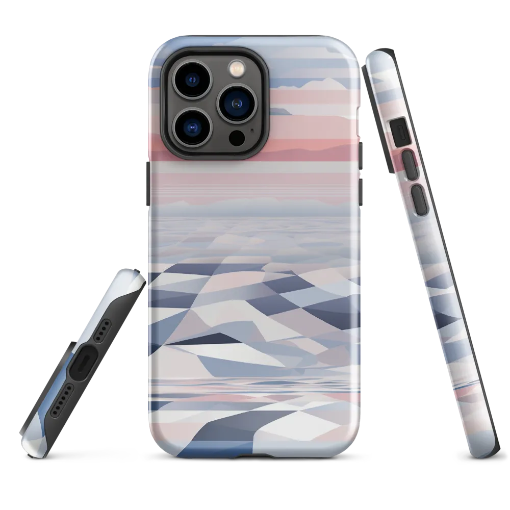 Serenity in Abstraction | Phone Case |  14 Pro Max | Tough Case | Glossy