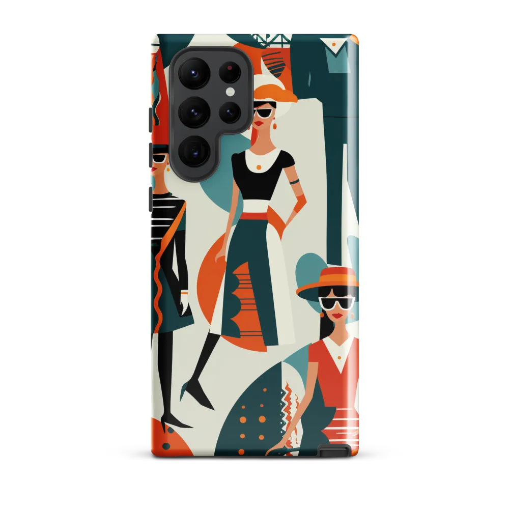 Chic Figures in Pop Art