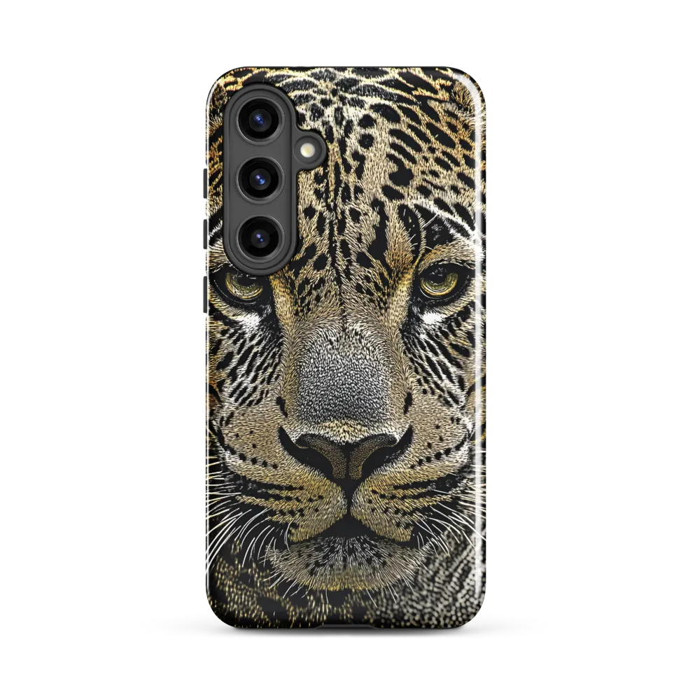 The Majestic Gaze: Portrait of a Leopard