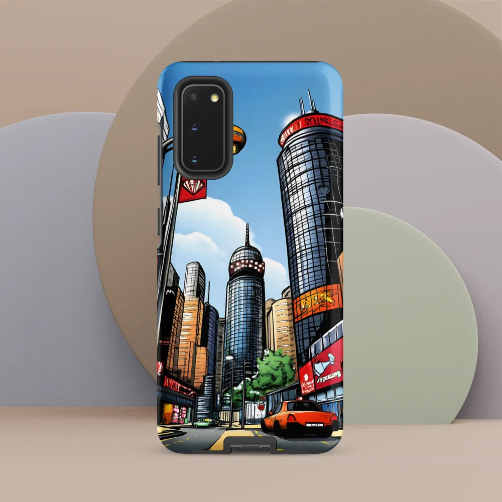 Urban Pulse: A Comic Cityscape