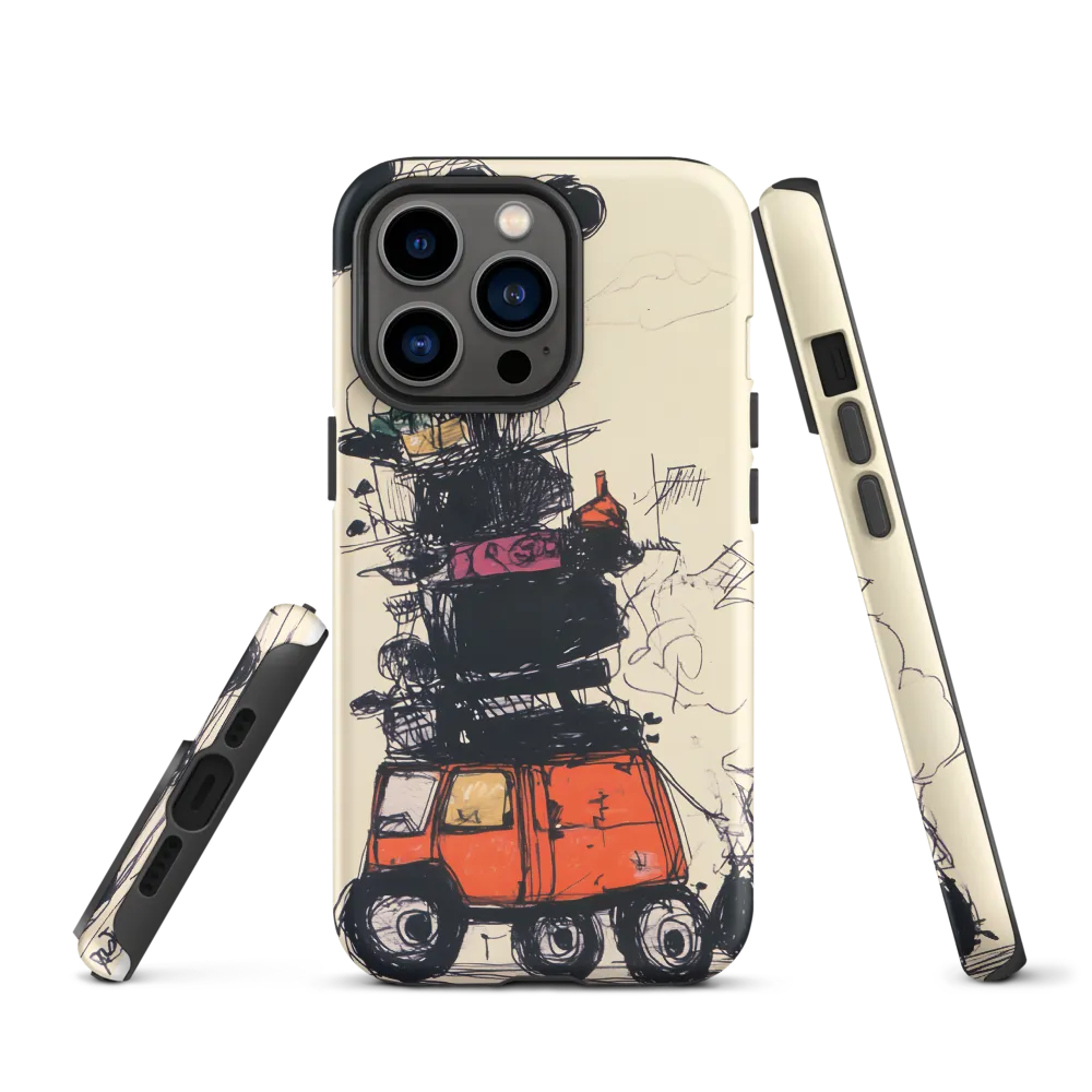 The Whimsical Hauler | Phone Case |  13 Pro | Tough Case | Matte
