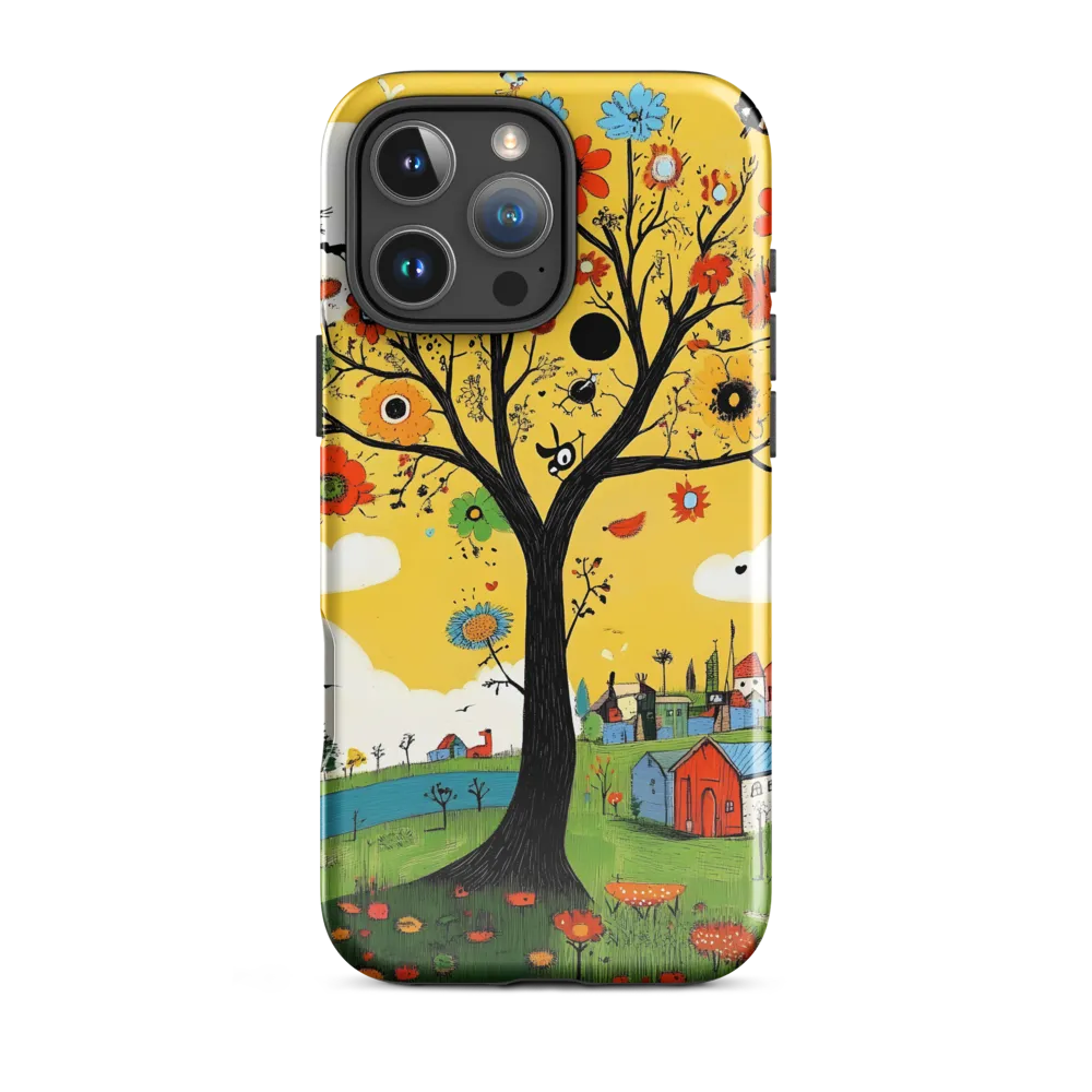 Whimsical Blooms of Life | Phone Case |  16 Pro Max | Tough Case | Glossy