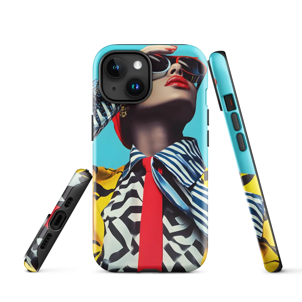 Chic Confidence in Bold Patterns