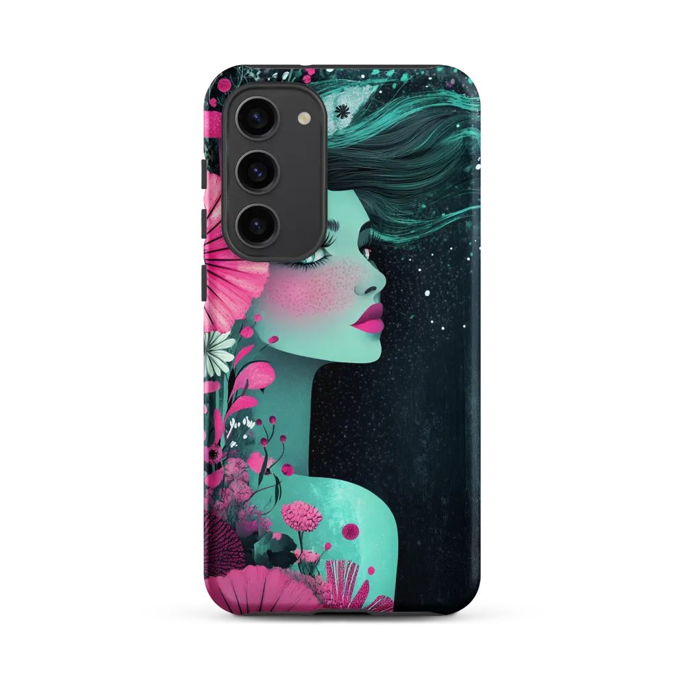 Floral Harmony: Portrait of Serenity