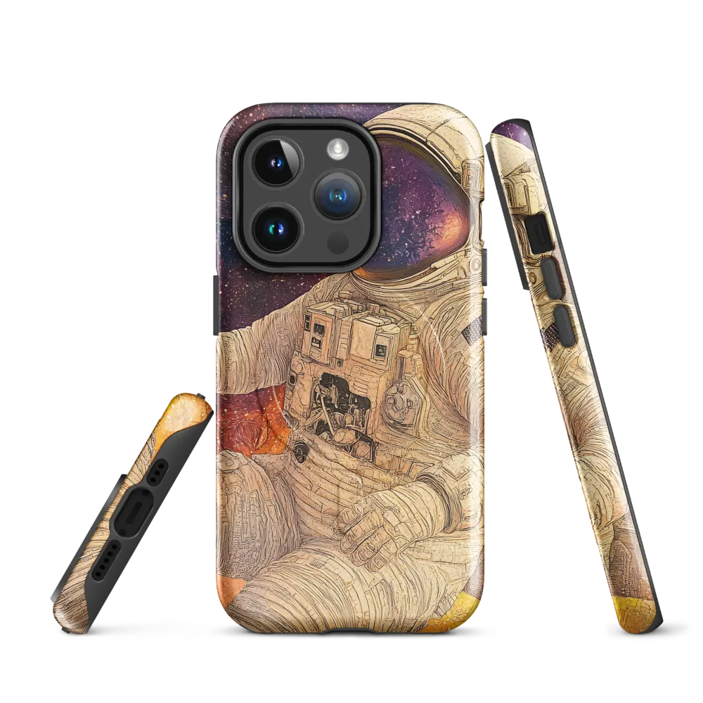 Journey Beyond Stars | Phone Case |  14 Pro | MagSafe® Tough Case | Glossy