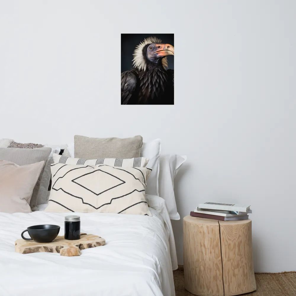 Majestic Vulture Portrait | Poster | 18″×24″