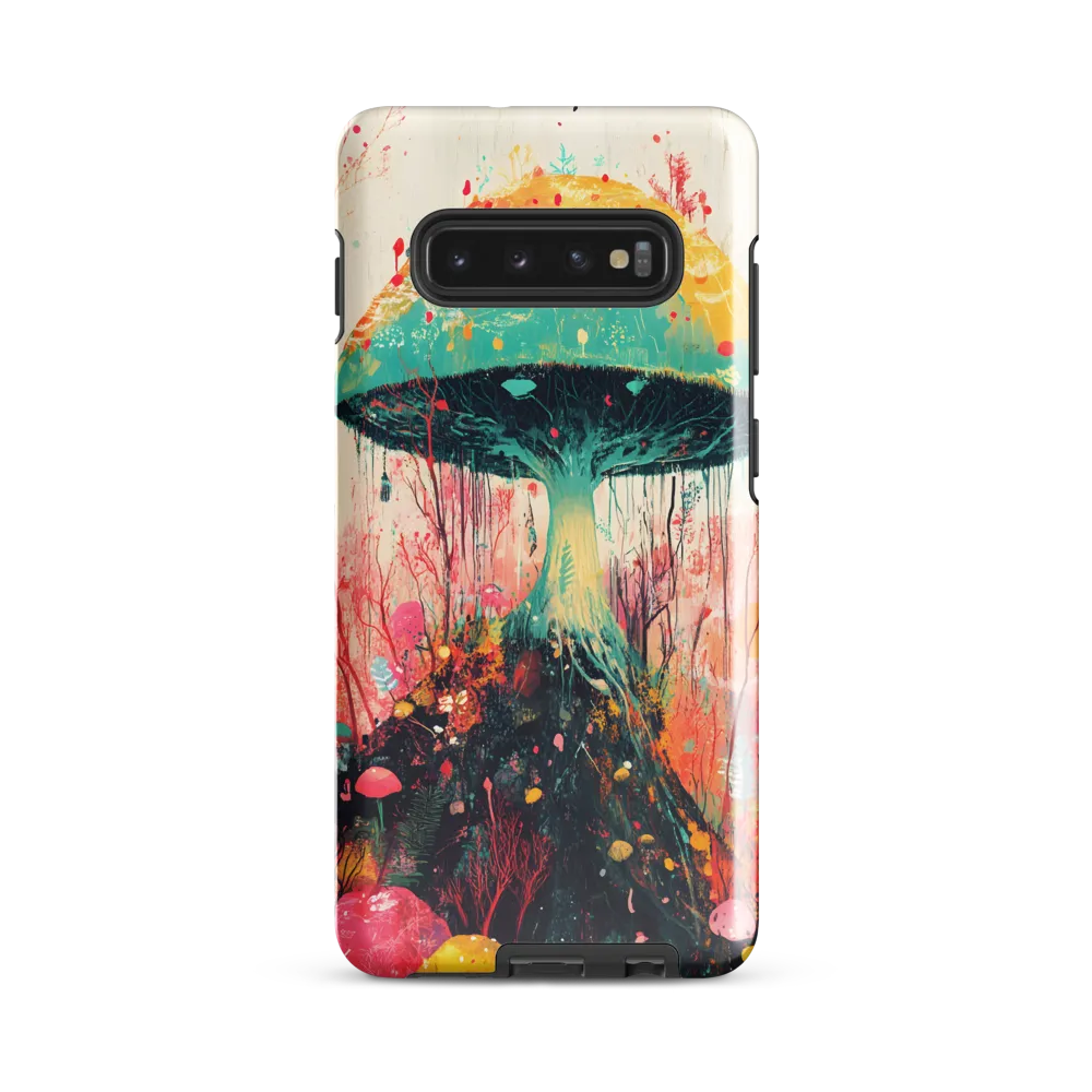 Whimsical Mushroom Forest | Phone Case |  S10 Plus | Tough Case | Glossy