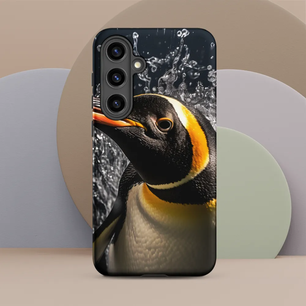 Emerging Majesty: The Penguin in Motion