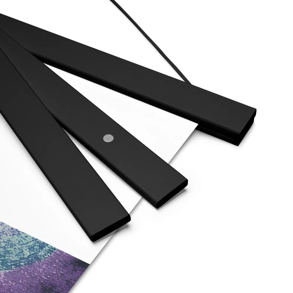Beyond the Stars | Poster With Black Wood Hanger | 18″×24″