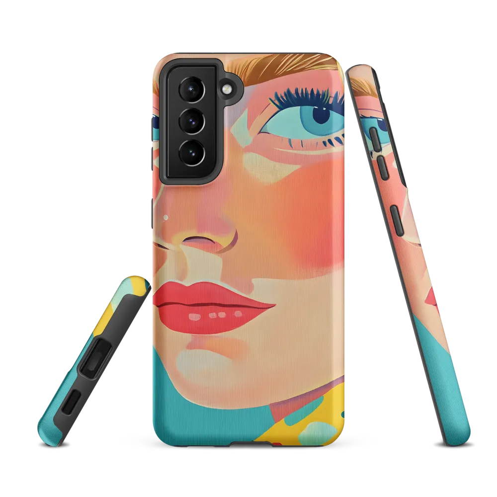 Vibrant Elegance: A Pop Art Portrait