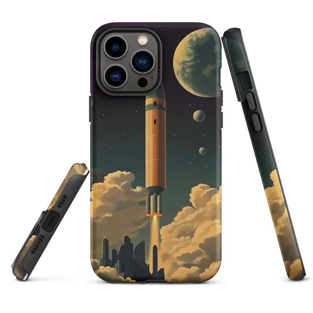 Journey Through the Cosmic Frontier | Phone Case |  13 Pro Max | Tough Case | Matte
