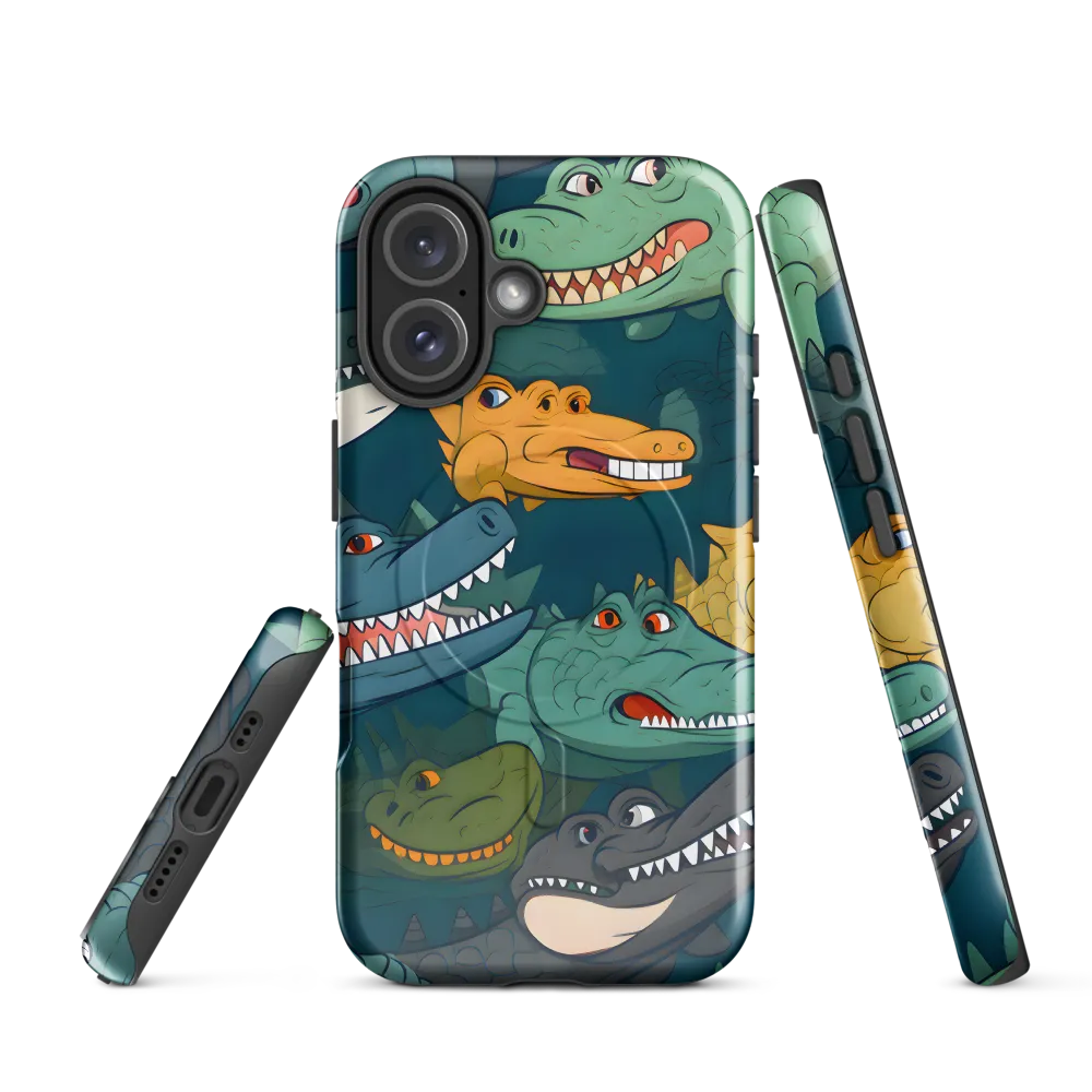 Cheerful Crocodilian Parade