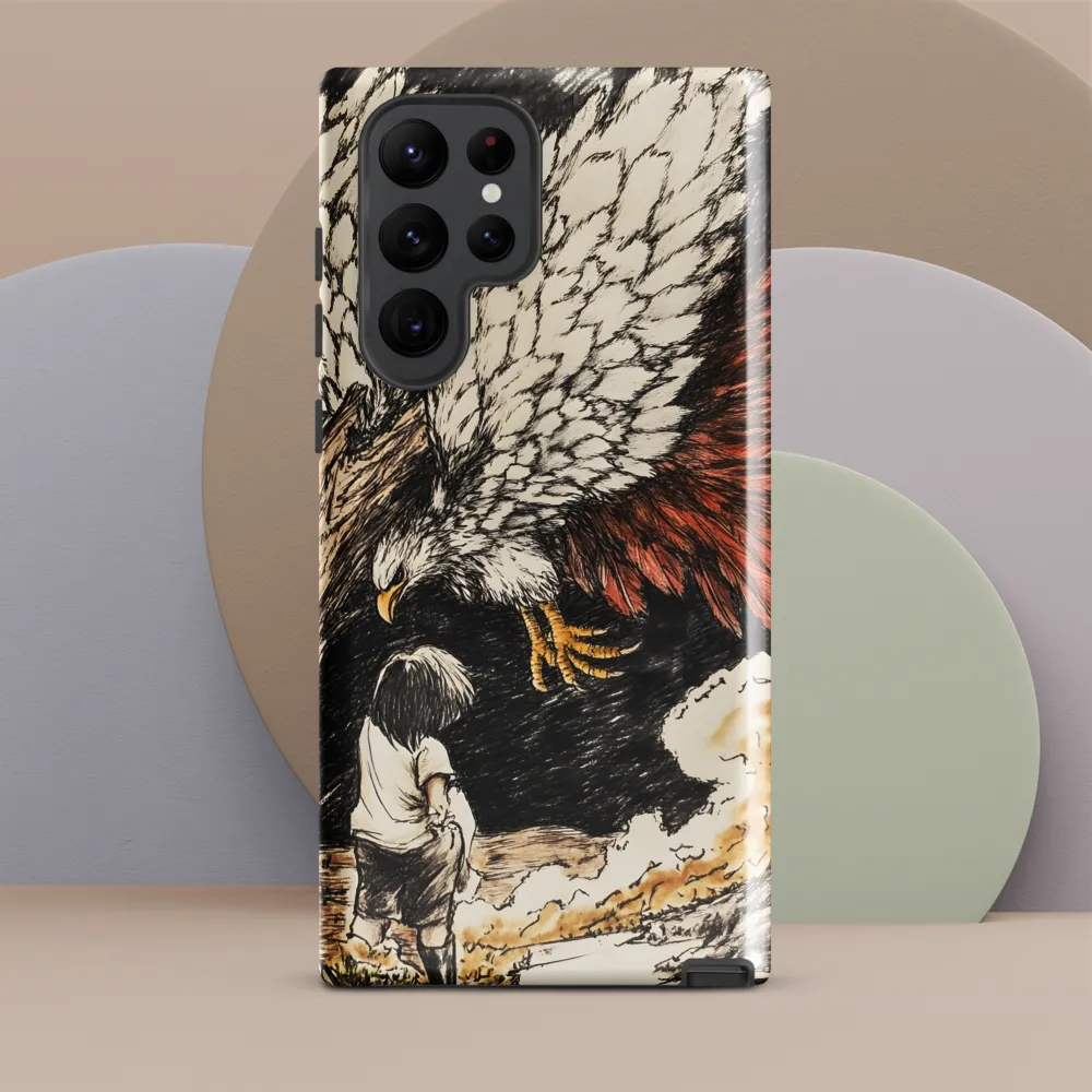Awakening of the Guardian | Phone Case |  S22 Ultra | Tough Case | Glossy