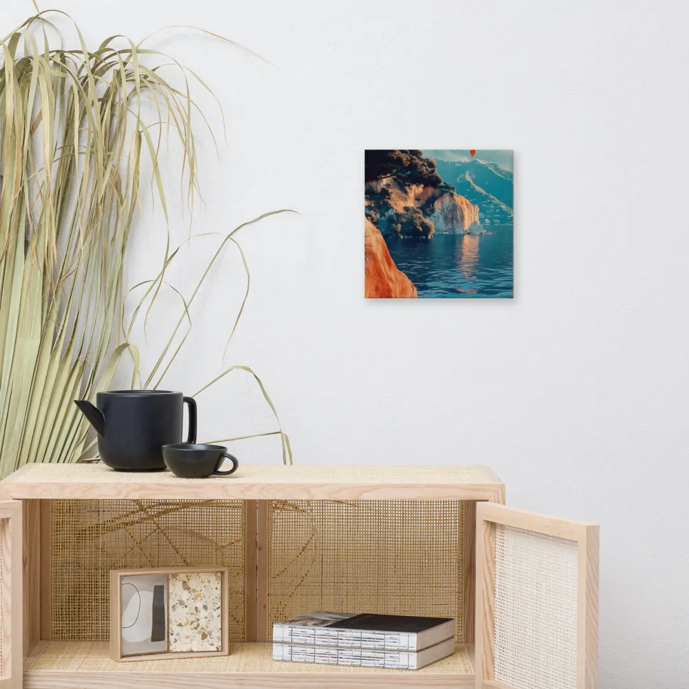 Elysian Waterscape | Canvas | 12″×12″