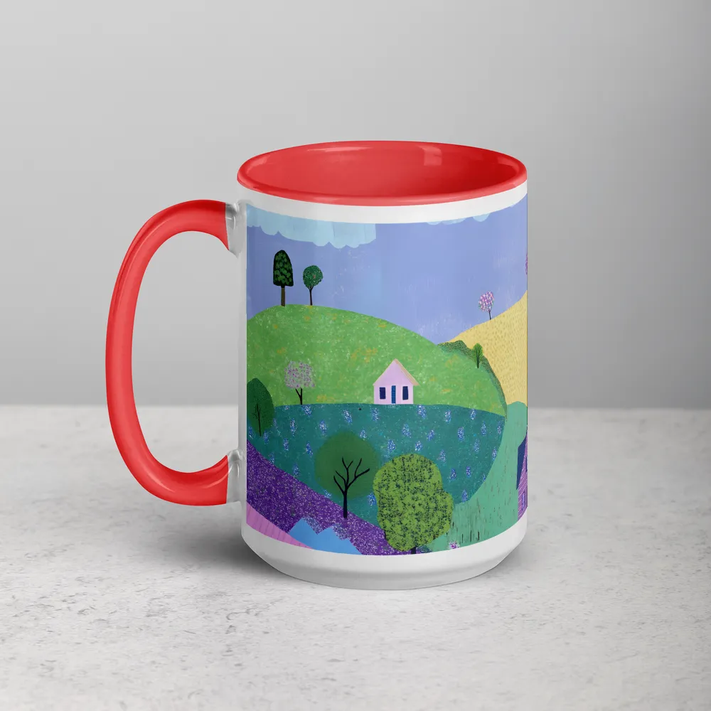 Whimsical Hills and Quaint Homes