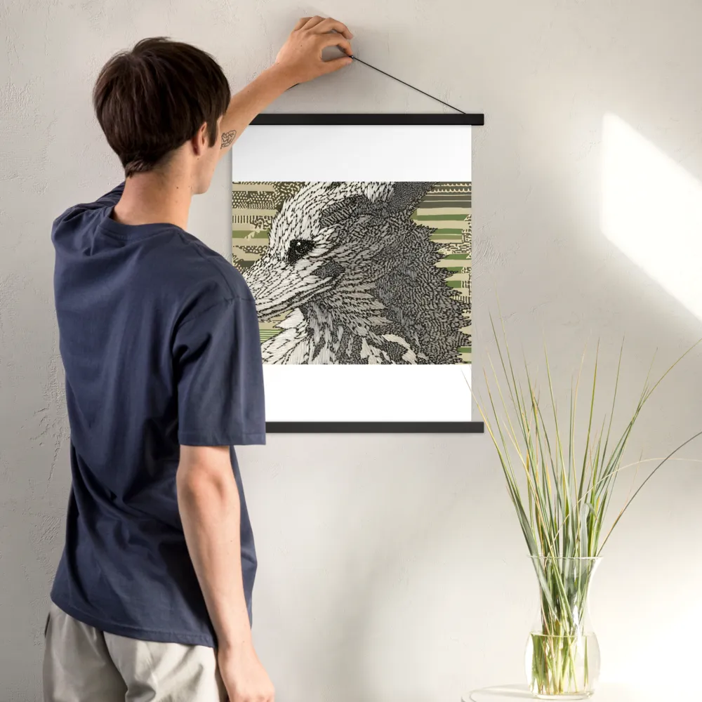 Reflections of the Forest | Poster With Black Wood Hanger | 18″×24″