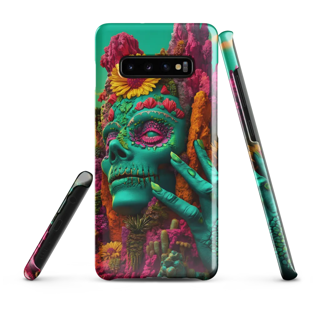 Ethereal Skull Garden | Phone Case |  S10 Plus | Snap Case | Glossy