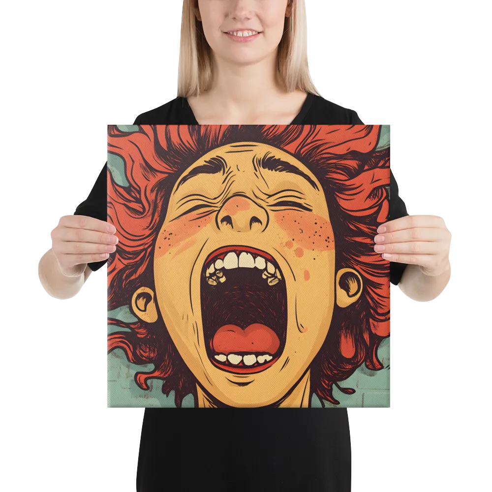 Fury Unleashed | Canvas | 16″×16″