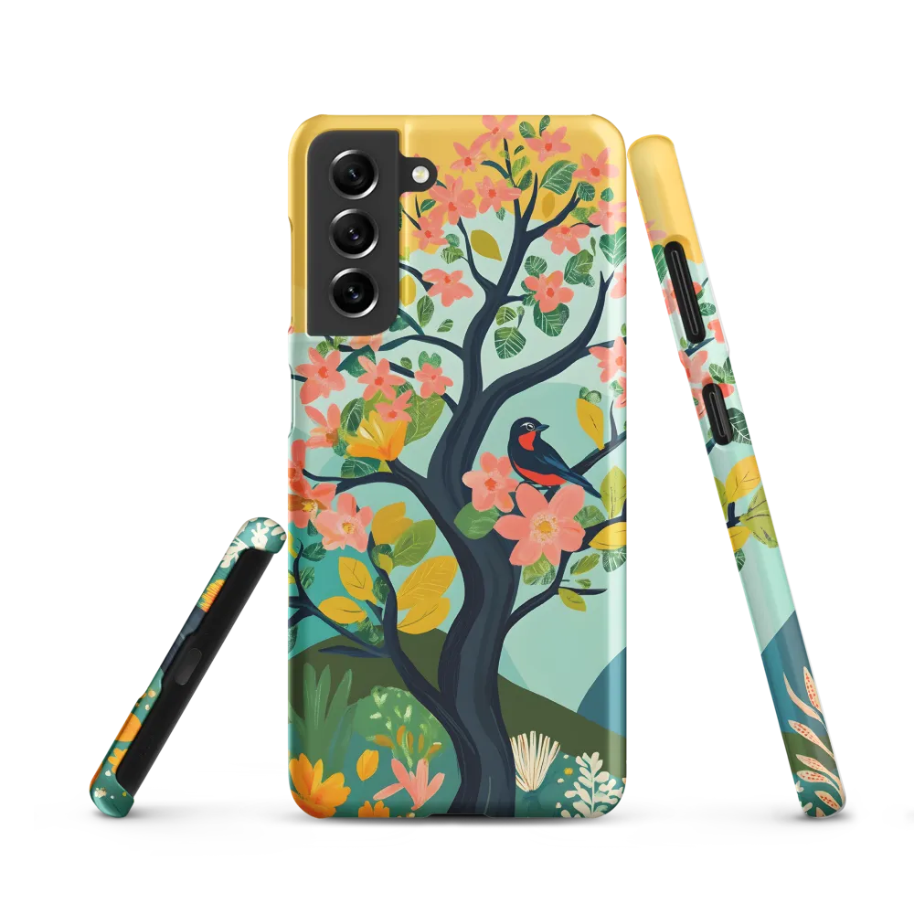 Spring Blossoms: A Serene Encounter