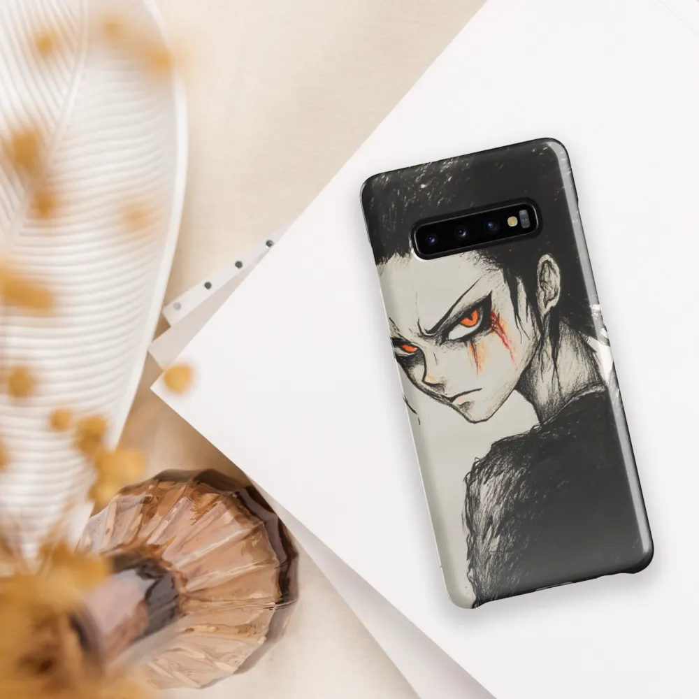 Fiery Defiance | Phone Case |  S10 Plus | Snap Case | Glossy