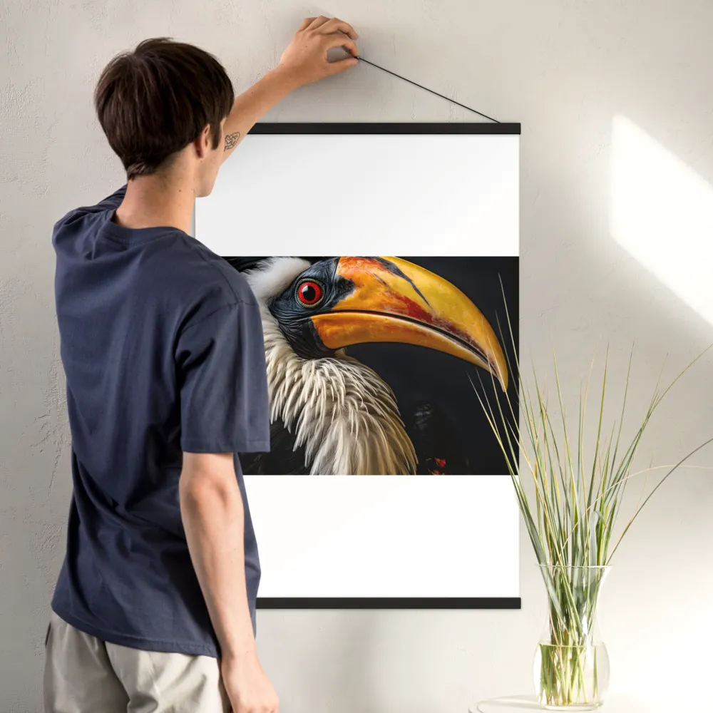 Majestic Hornbill Portrait