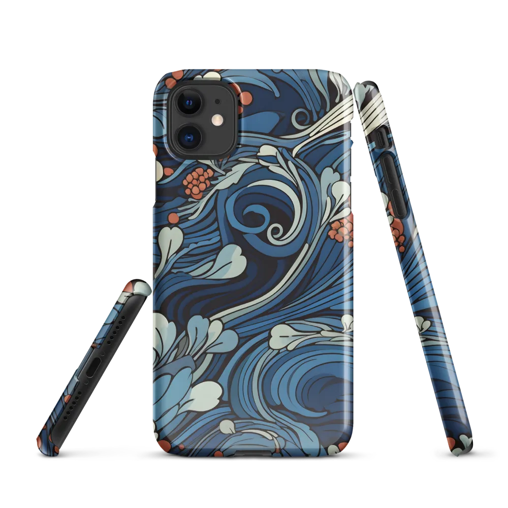 Nature's Elegance: An Oceanic Tapestry | Phone Case |  11 | Snap Case | Glossy