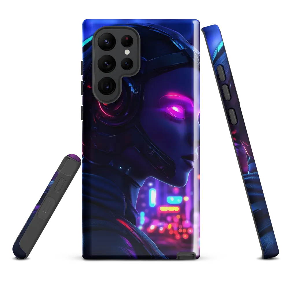 Neon Dreams: A Cyborg's Mystique