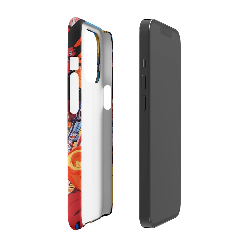 Urban Symphony: A Bird's-Eye View of Life | Phone Case |  13 Pro | Snap Case | Matte