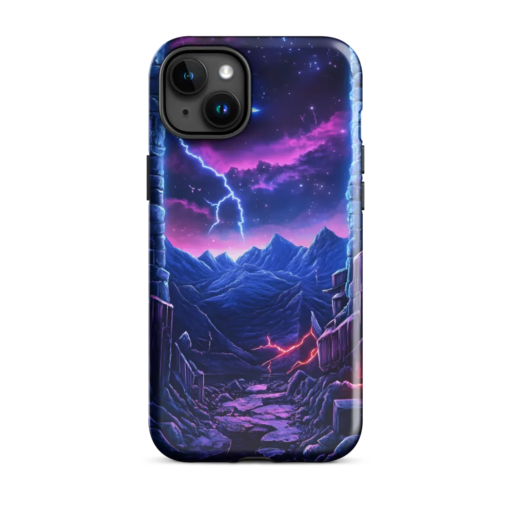 Portal to the Cosmic Peaks | Phone Case |  15 Plus | Tough Case | Glossy
