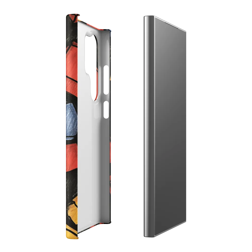 Vibrant Geometry in Motion | Phone Case |  S24 Ultra | Snap Case | Matte