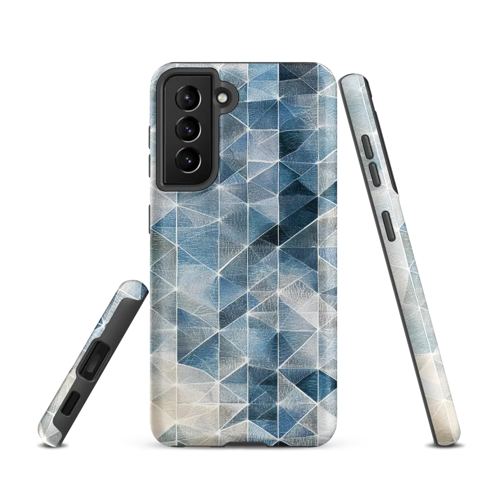 Geometric Harmony in Blue