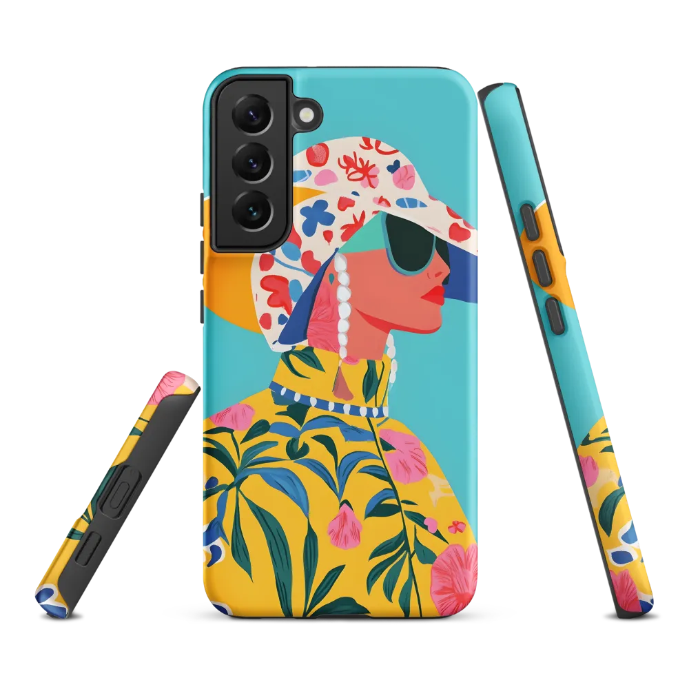 Tropical Confidence: A Fashion Portrait