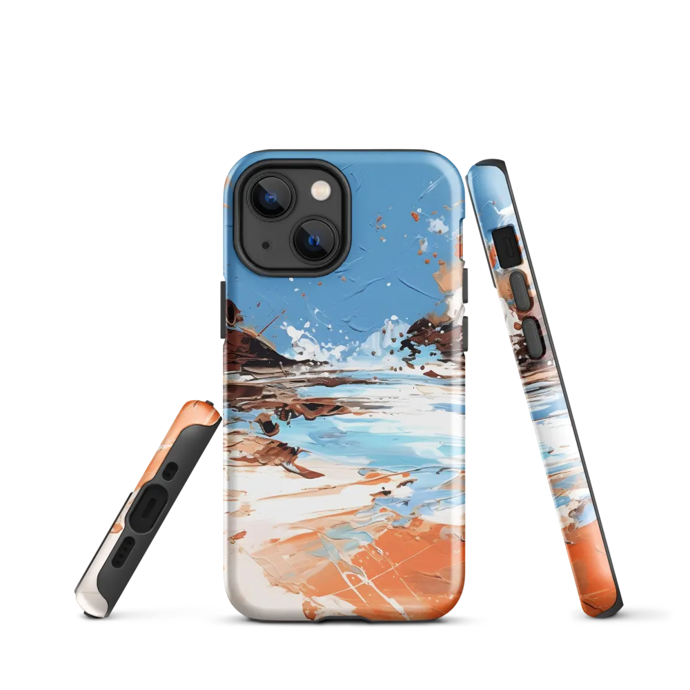 Echoes of the Earth | Phone Case |  13 mini | Tough Case | Glossy