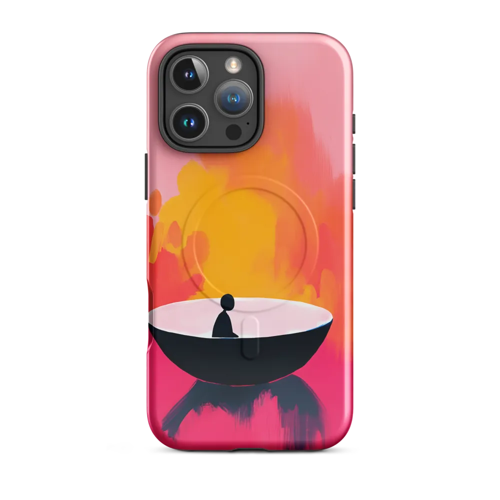 Reflections of Solitude | Phone Case |  16 Pro Max | MagSafe® Tough Case | Glossy