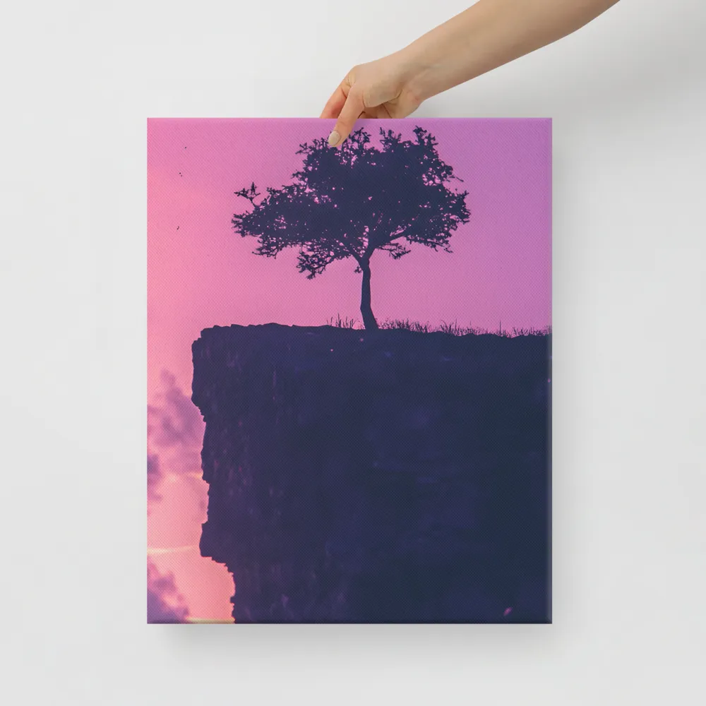 Solitude on the Edge | Canvas | 16″×20″