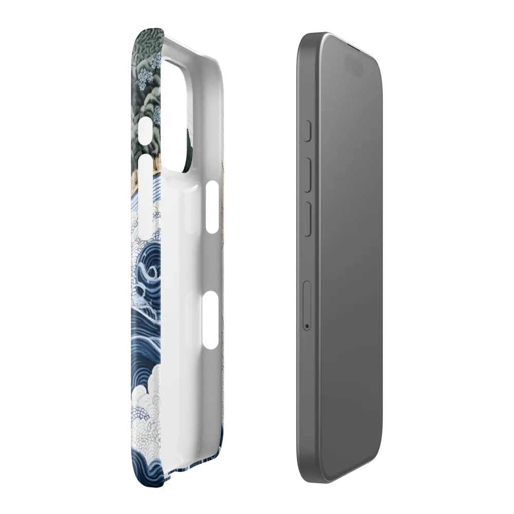 Oceanic Harmony: A Tranquil Landscape | Phone Case |  16 Pro | Snap Case | Glossy