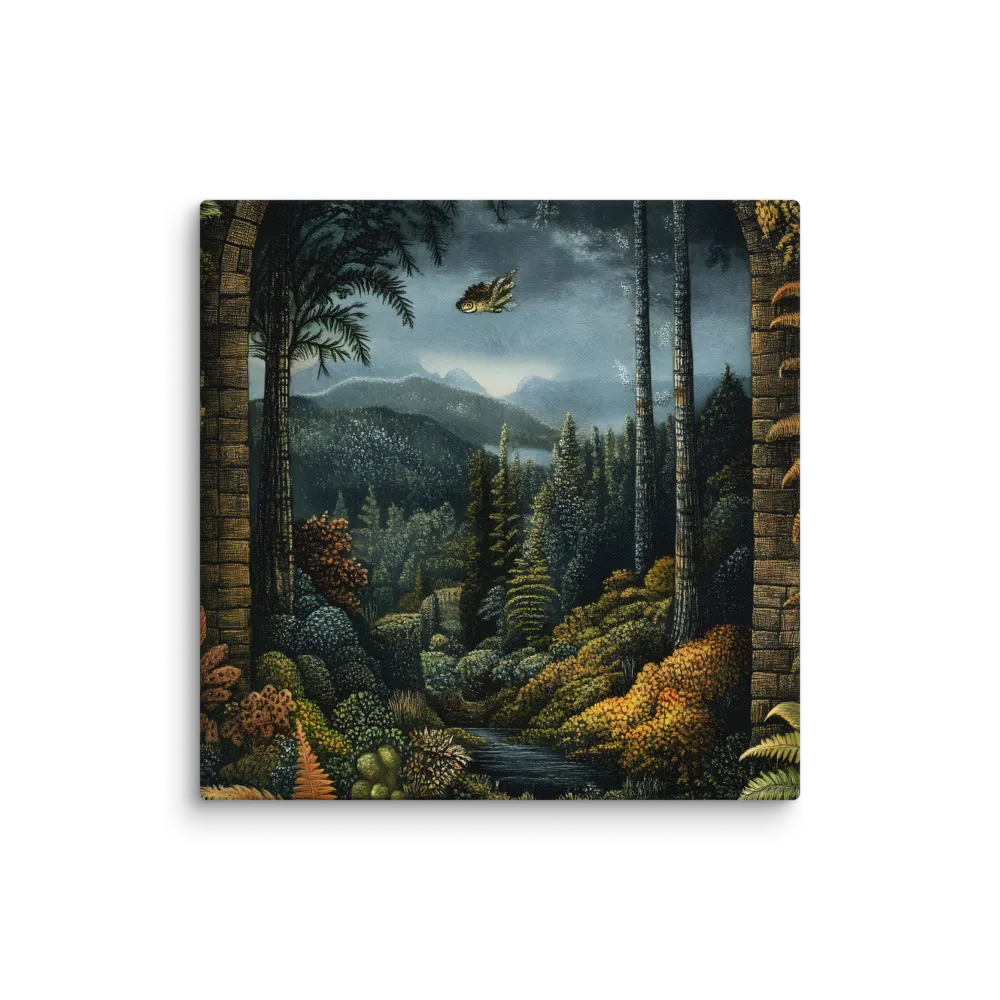 Whispers of the Enchanted Forest | Canvas | 32″×32″