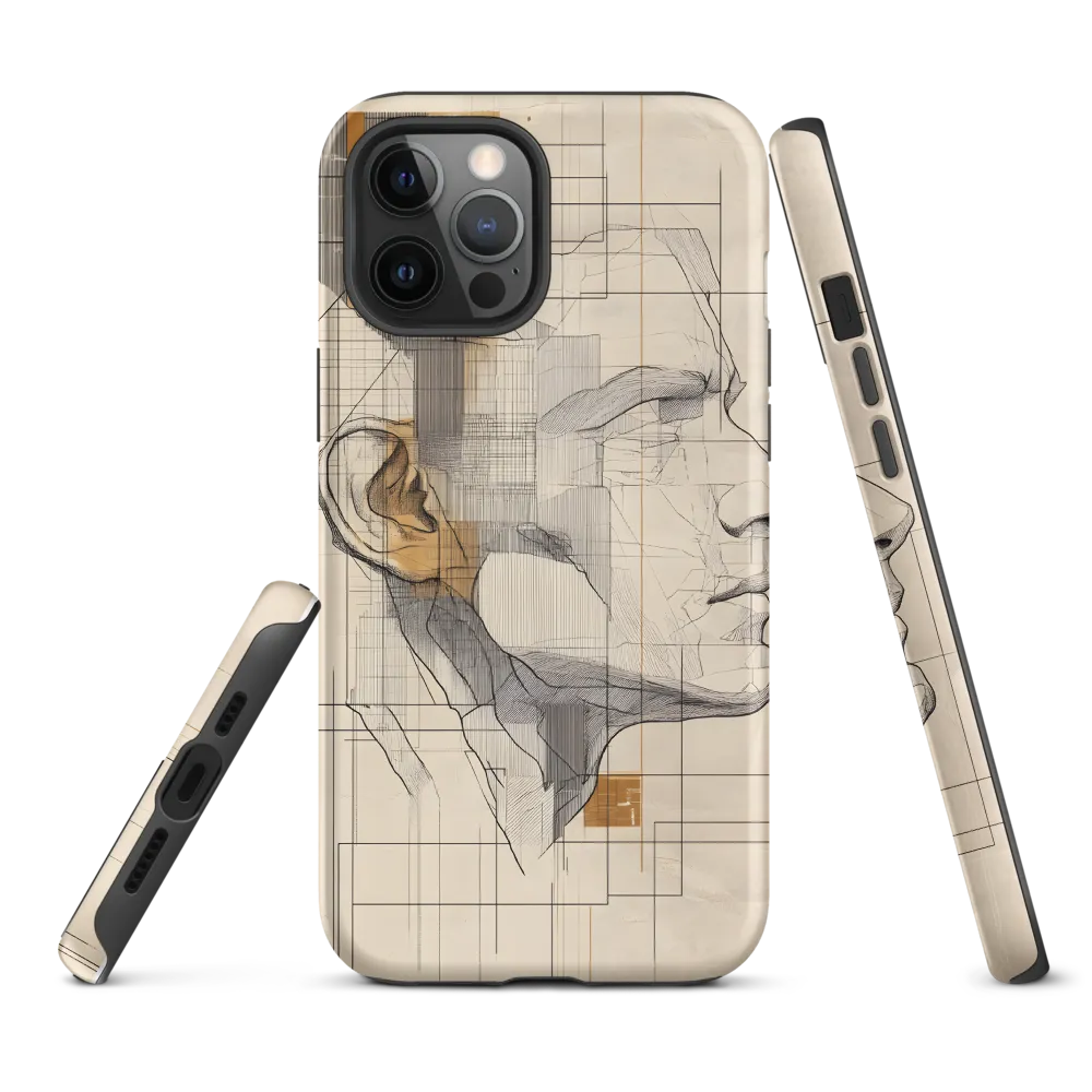 Geometric Reverie | Phone Case |  12 Pro Max | Tough Case | Matte