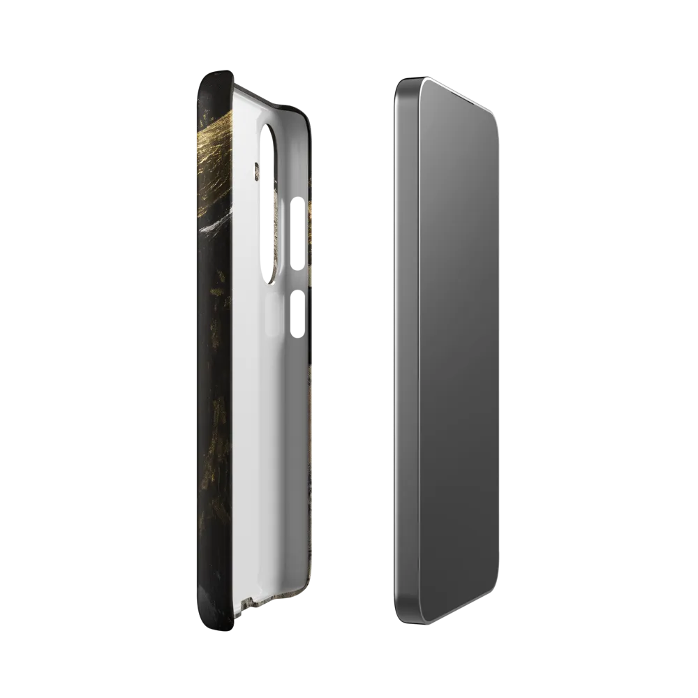 Majestic Bull: The Power in Black and Gold