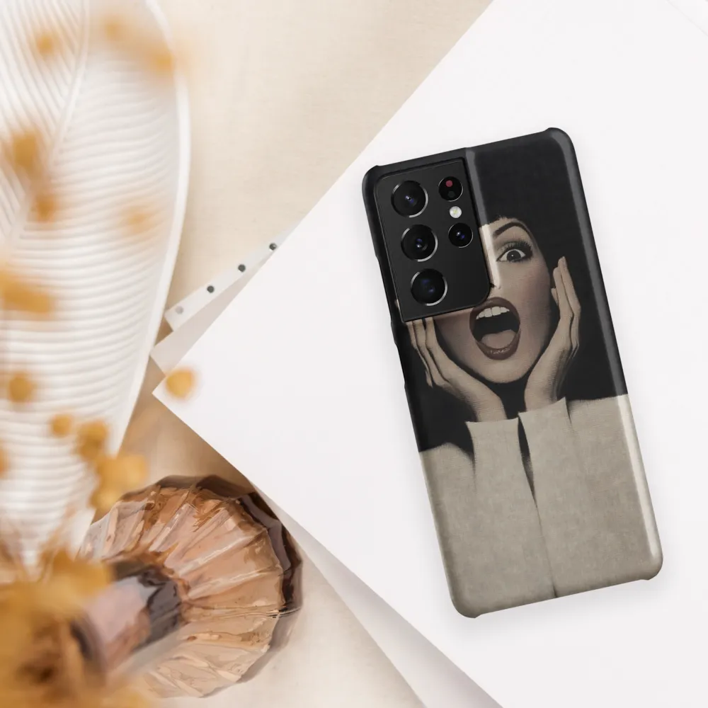 Eloquent Expression | Phone Case |  S21 Ultra | Snap Case | Matte
