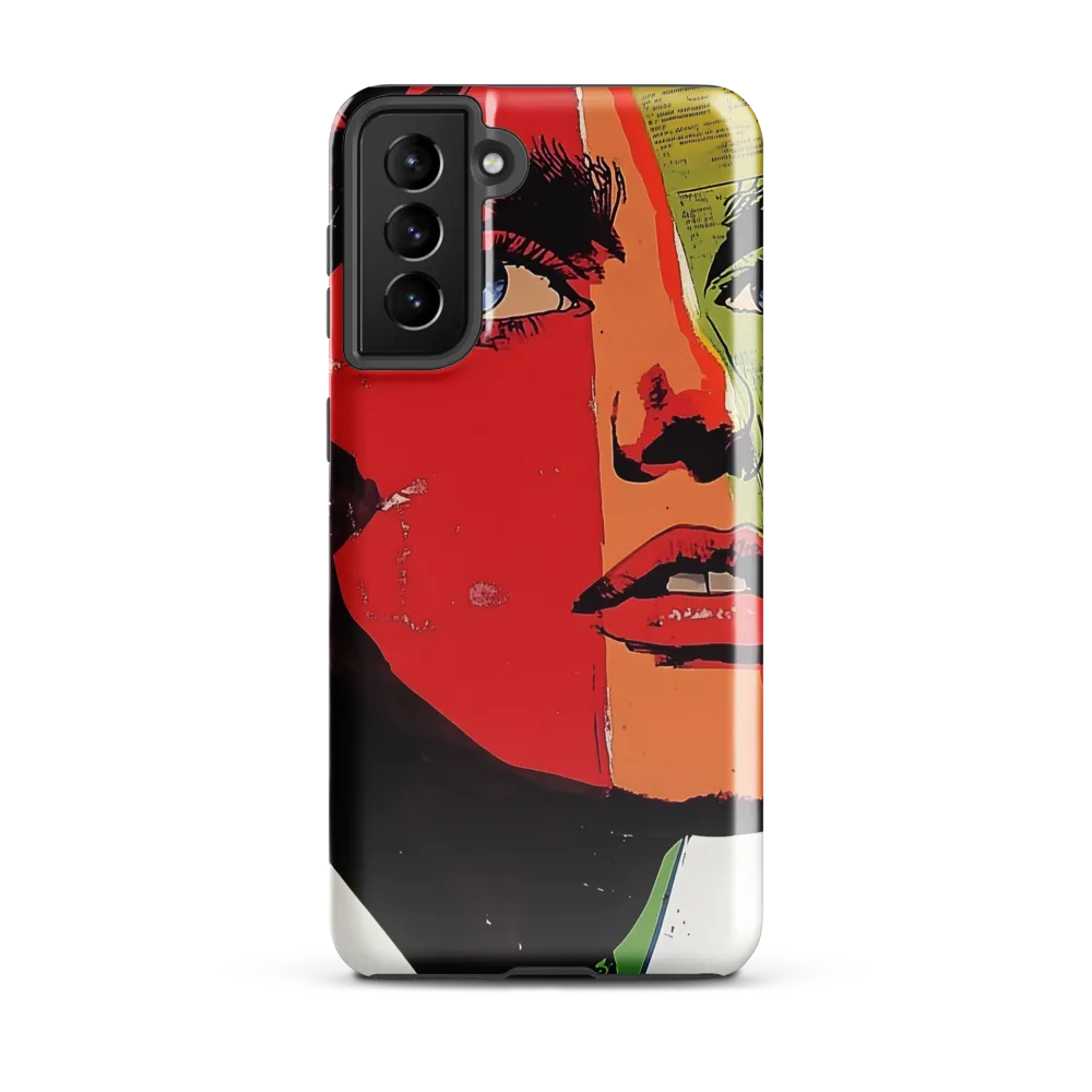 Vibrant Expressions: A Pop Art Portrait