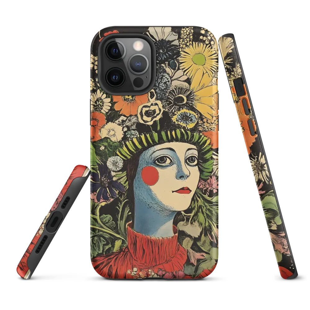 Floral Whimsy: A Portrait of Nature's Embrace