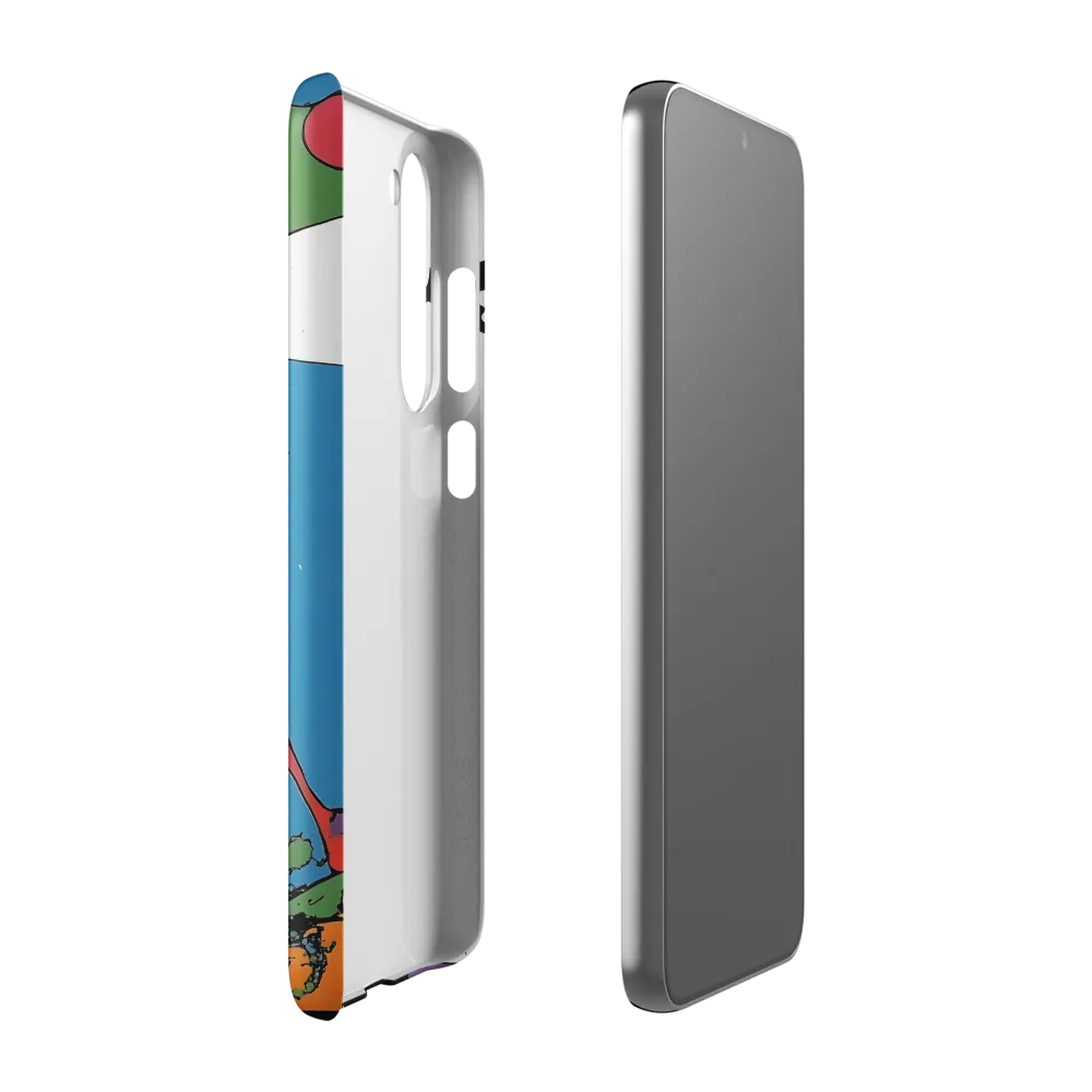 Dynamic Abstract Movement | Phone Case |  S23 Plus | Snap Case | Matte