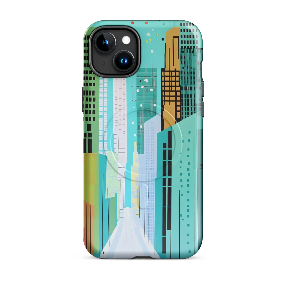 Urban Symphony in Turquoise