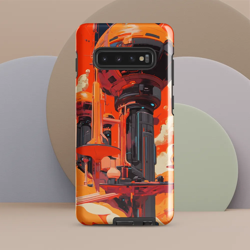 Celestial Towers of Tomorrow | Phone Case |  S10 Plus | Tough Case | Glossy