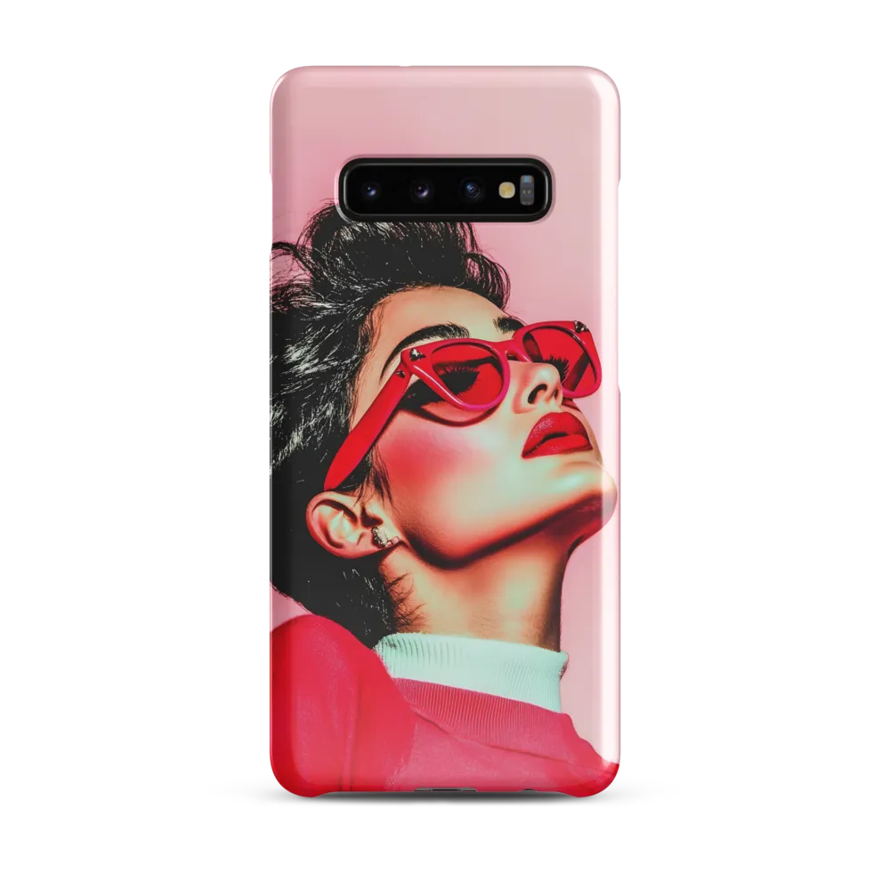 Striking Confidence in Red | Phone Case |  S10 Plus | Snap Case | Glossy